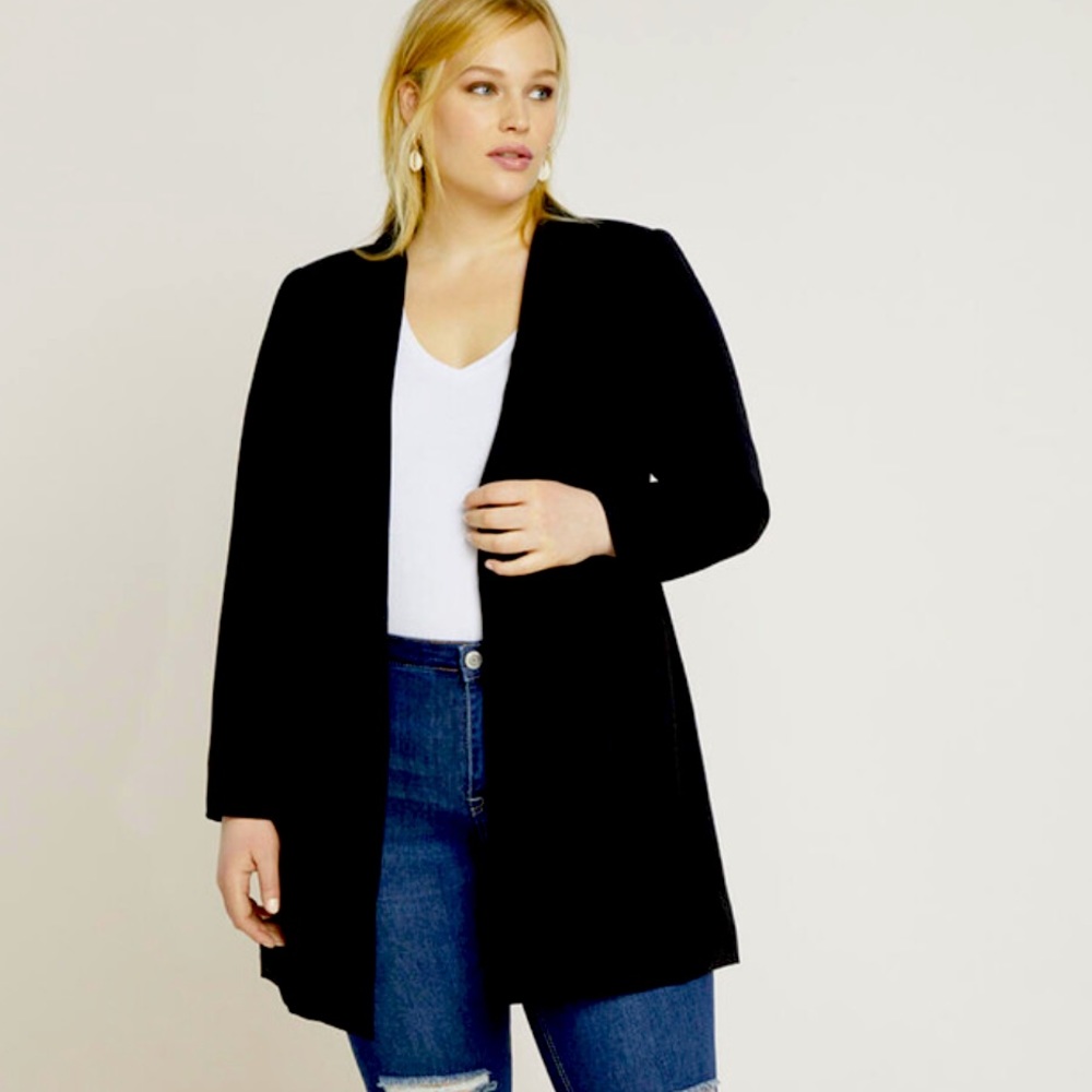 Eloquii Long Essential Blazer